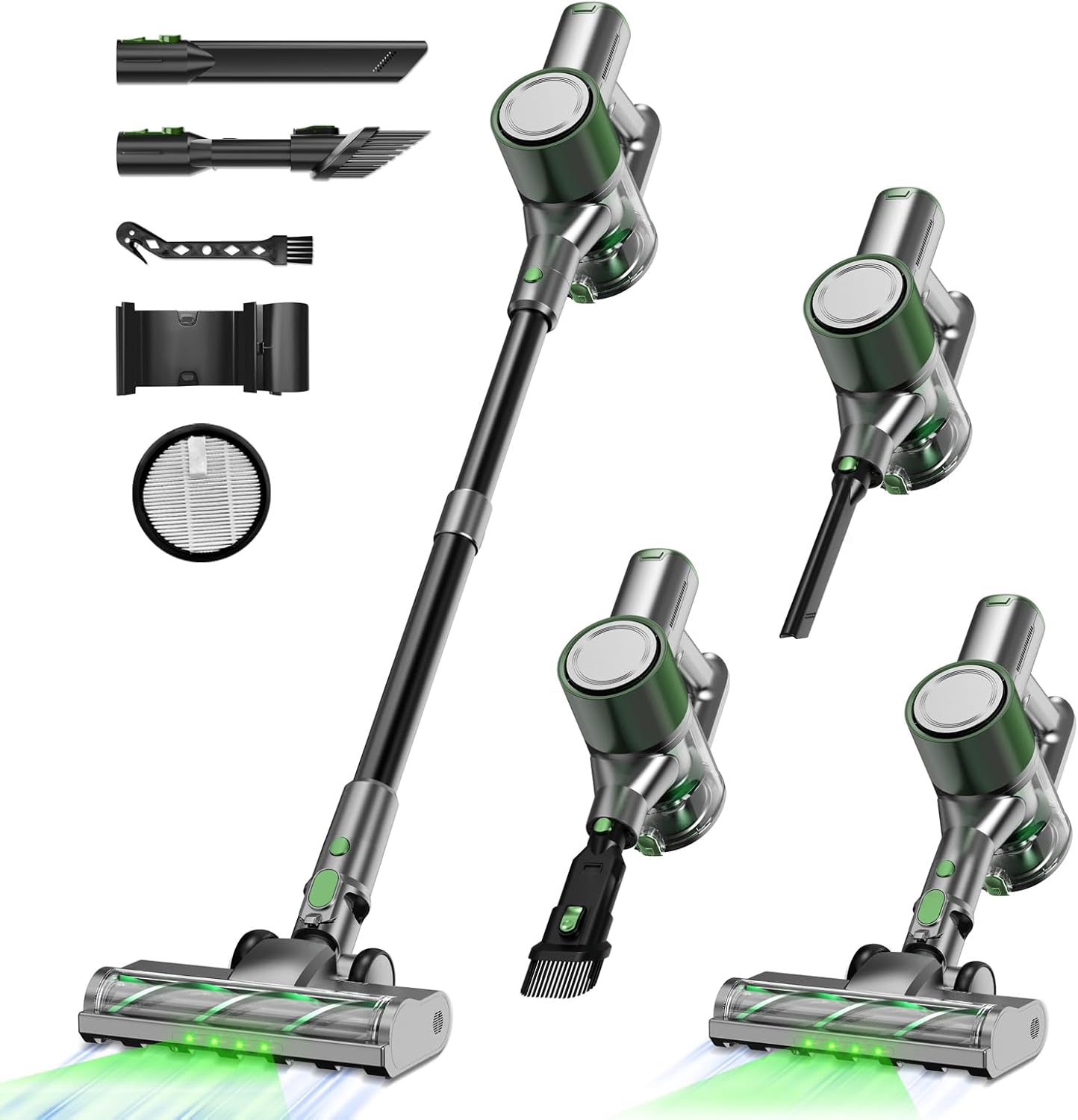 Skiennix Cordless Stick Vacuum Cleaner - Lightweight Handheld Design with 45-Minute Battery Life | Ideal for Pet Hair & Hardwood Floors