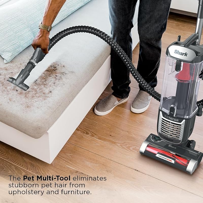 Shark ZU102 Rotator Pet Upright Vacuum with PowerFins HairPro and Odor Neutralizer
