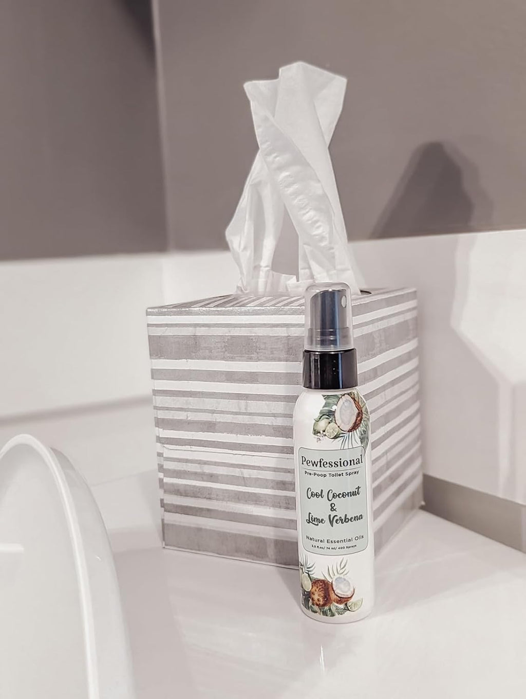 Poop Spray | Pre-Poo Toilet Spray by [Brand Name] - Bathroom Odor Eliminator, 2.5 Oz, 5-Pack Travel Size