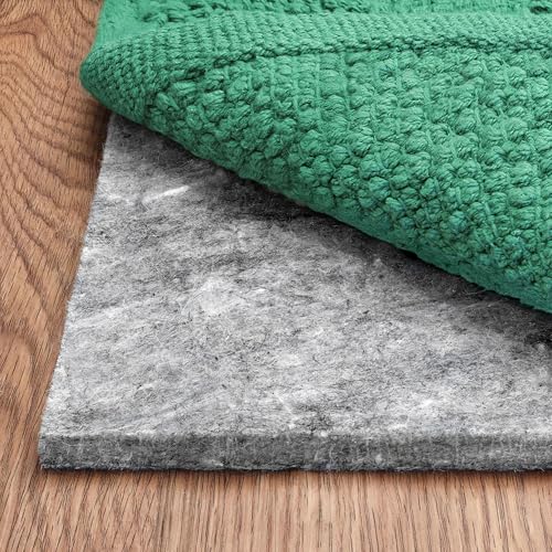 Non-Slip Rug Pad for Runners, 2x8 Felt Cushion with Rubber Backing