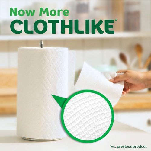 Bounty Select-A-Size Paper Towels - 8 Triple Rolls, 135 Sheets Each, Ultra Absorbent White