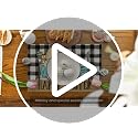 Artoid Mode 12x18 Inch Set of 4 Buffalo Plaid Carrot Egg Truck Easter Placemats, Rectangular Seasonal Table Decor