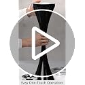 Stainless Steel Floor Standing Ashtray with Detachable Cigar Container