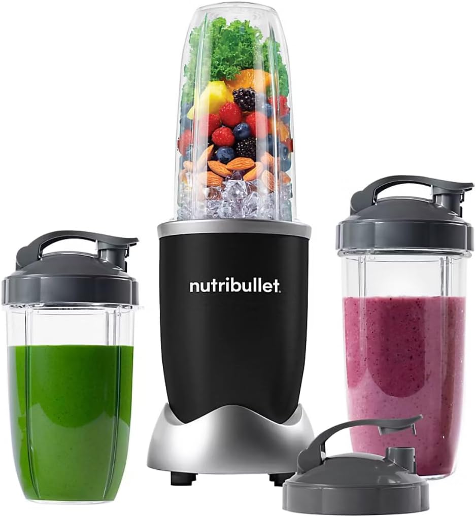 NutriBullet Pro 900-Watt Blender - Special Edition Matte Black | Powerful & Versatile Kitchen Essential