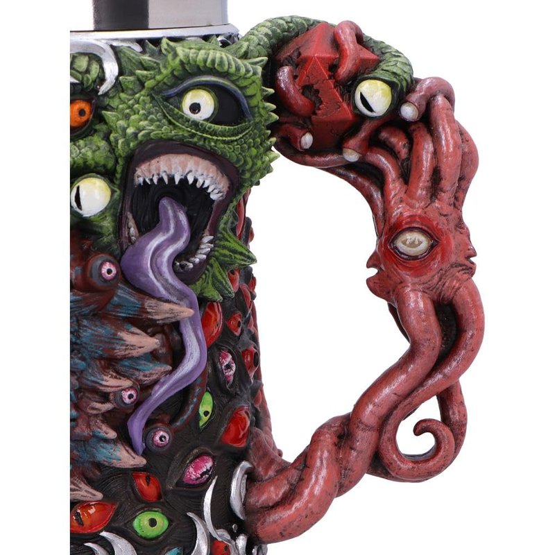 Nemesis Now Dungeons & Dragons Beholder Tankard, Fantasy Role-Playing Drinkware, Officially Licensed D&D Merchandise