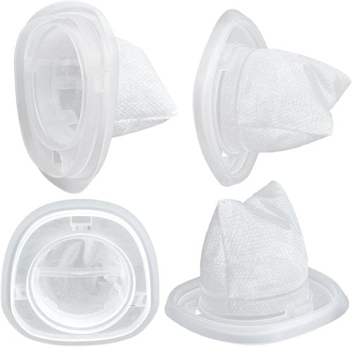 Black and Decker HNVCF10 Filter Replacement - 4 Pack for Dustbuster Hand Vacuum HNVC115, HNVC215, HNVC220