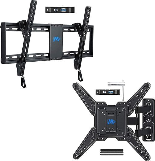 Mounting Dream Tilt TV Wall Mount for 37-75 Inch TVs - Full Motion MD2413-MX for 26-55 Inch TVs