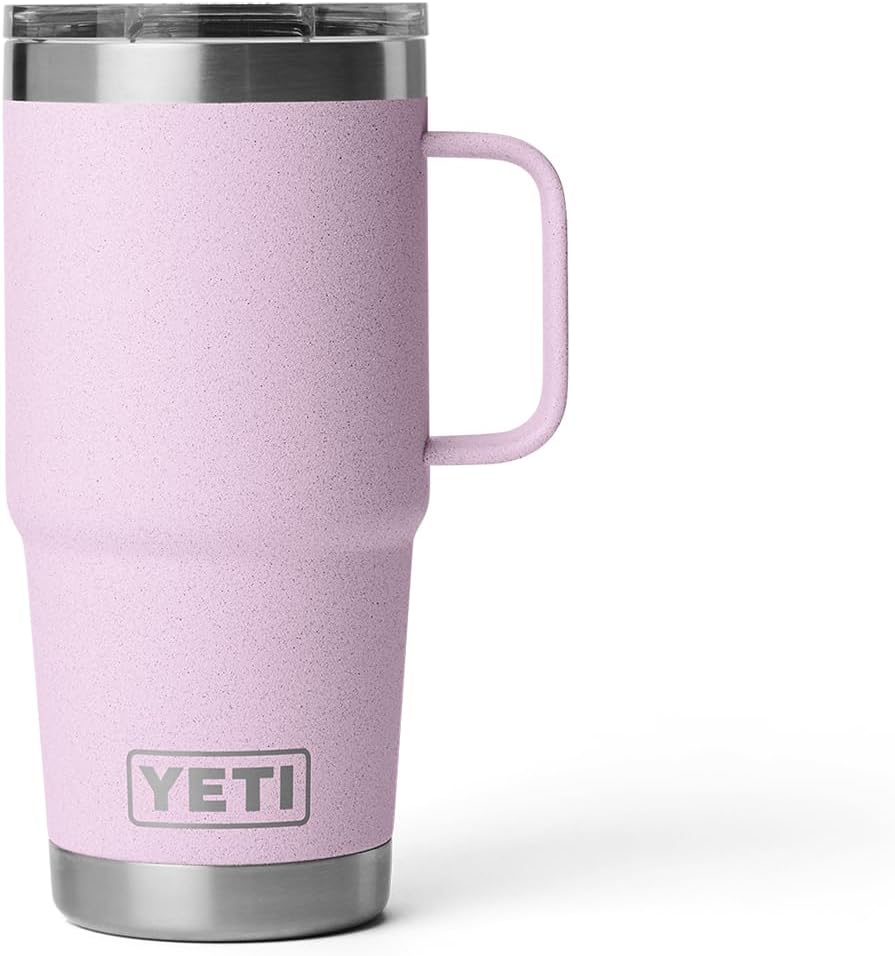 YETI Rambler 20 oz Travel Mug - Stainless Steel, Vacuum Insulated with Stronghold Lid for Ultimate Durability