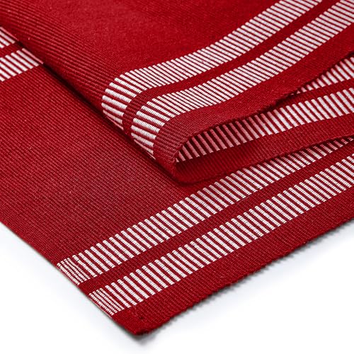 Encasa XO Fine Cotton Table Runner & Placemats Set 13"x54"