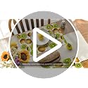 Artoid Mode Kiwi Fruit Summer Placemat Set of 4, 12x18 Inch Green Table Mats for Dining & Parties