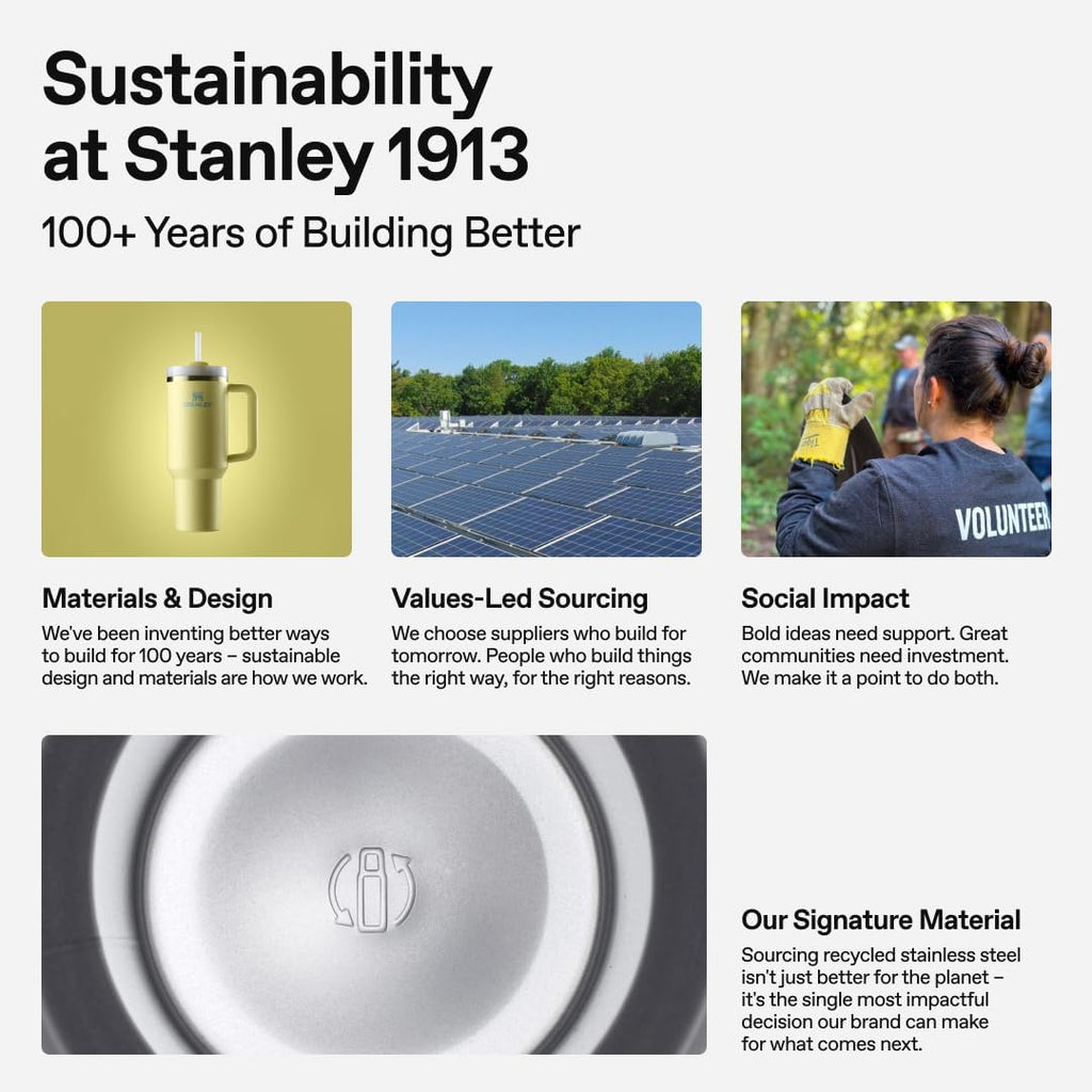 STANLEY Quencher ProTour 30 oz Tumbler - Leakproof Lid, Built-In Straw & Handle | Insulated Stainless Steel | BPA-Free | Ash