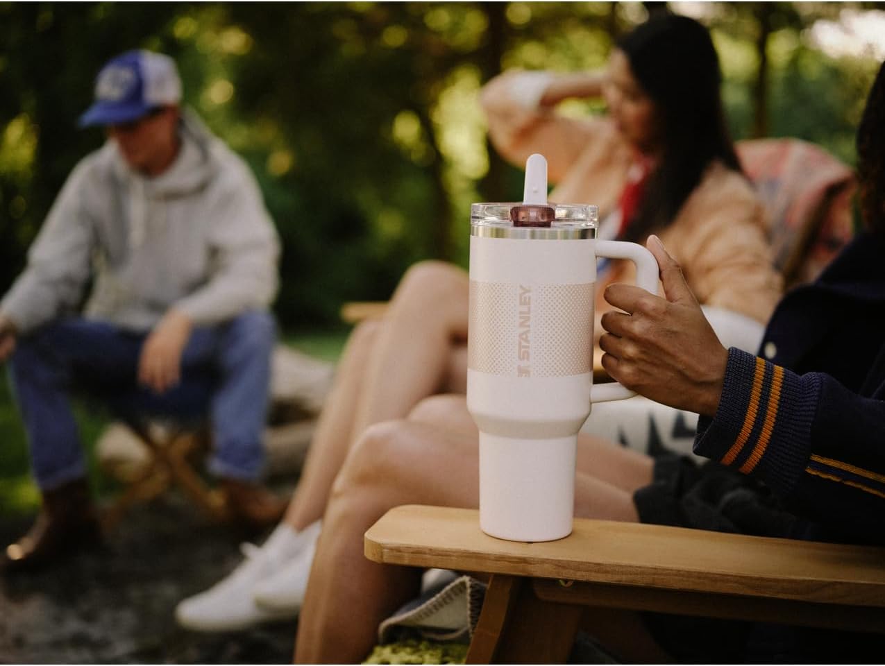 STANLEY Quencher ProTour 40 oz Tumbler - Leakproof Lid, Built-In Straw & Handle | Insulated, BPA-Free, Black Fade
