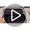 Portable Travel Steamer Carrying Case - Hard Shell Organizer for Garment Iron