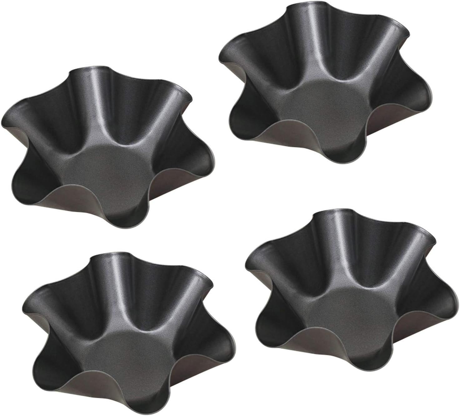 Skiennix Tortilla Maker Set - 4 Nonstick Taco Shell Molds for Easy Baking | Kitchen Essentials