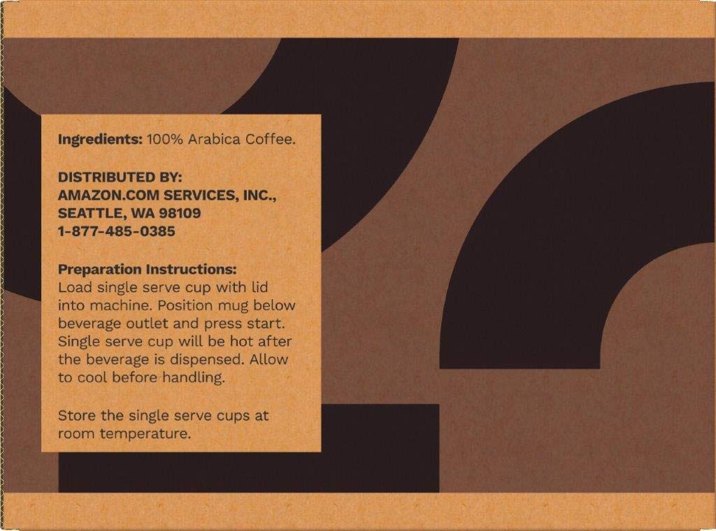 Solimo Coffee Pods - Light & Medium Roast Variety Pack | Compatible with Keurig 2.0, 100 Count