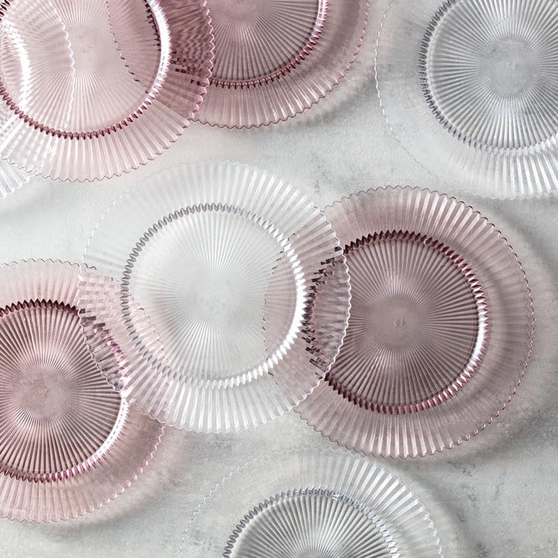 Fortessa Archie Pink 12.8" Charger Plate Set of 4
