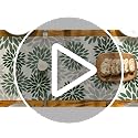Artoid Mode Dark Green Dahlia Floral Table Runner 13x120 Inch for Home & Party Decor