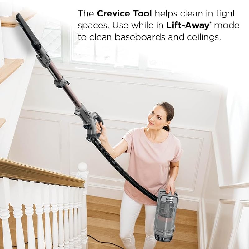 Shark AZ2002 Vertex Powered Lift-Away Upright Vacuum with DuoClean PowerFins