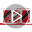 3-Pack Racing Car Plastic Tablecloths, Checkered Race Party Decor 54 x 108