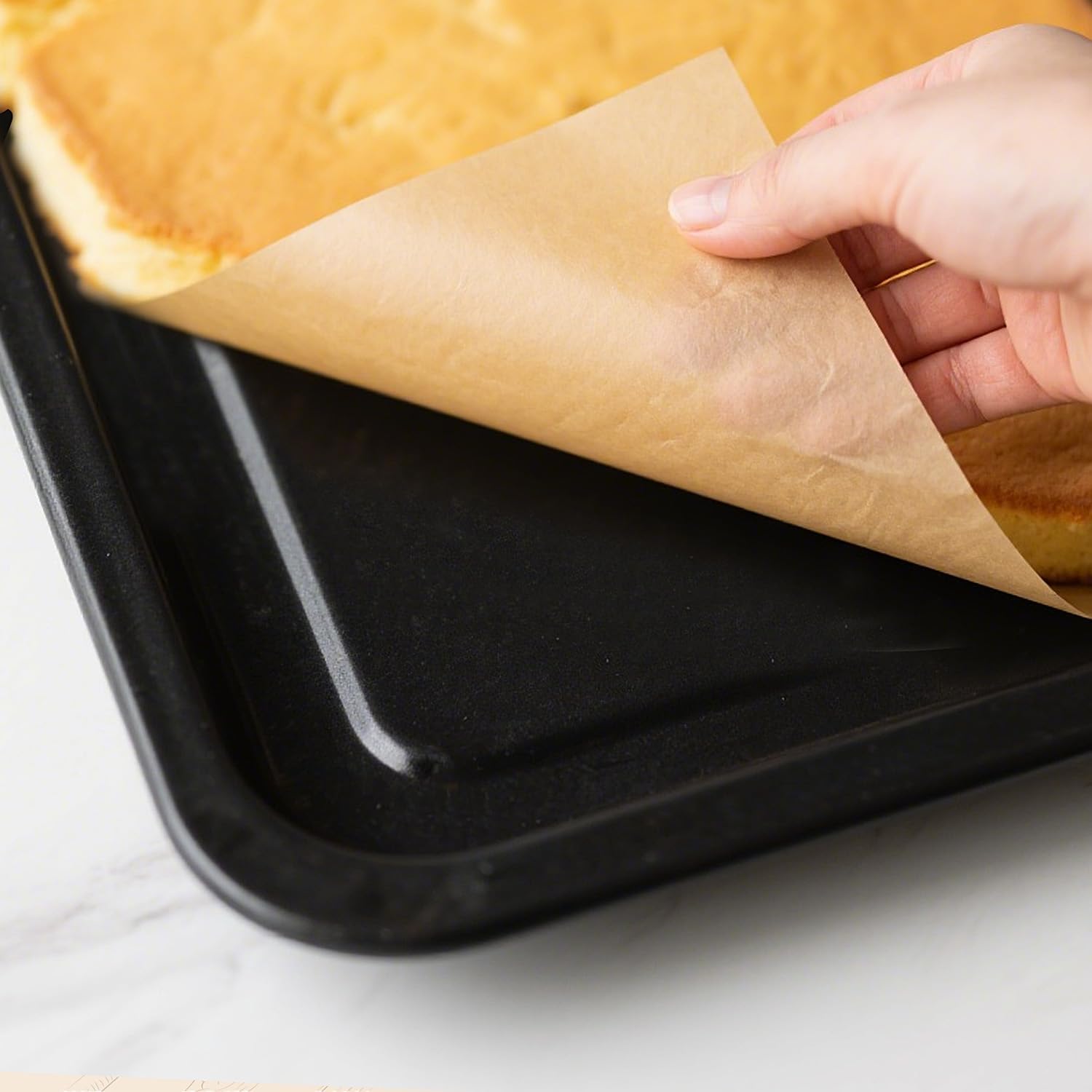 Regine Switzerland Parchment Paper Sheets - 300 Pcs Unbleached Non-Stick 12x17 Inches for Baking & Air Frying