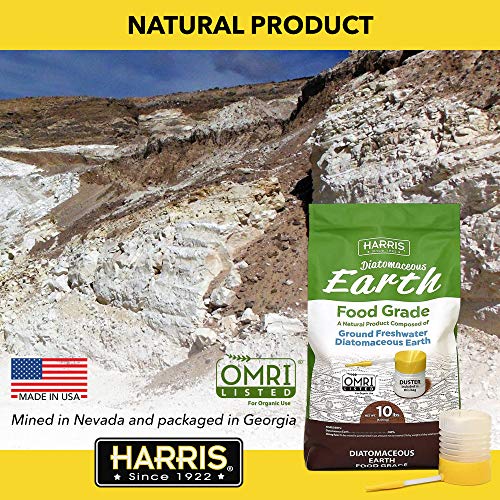 Food Grade Diatomaceous Earth Powder 10 lb with Applicator Duster