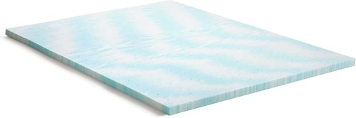 Linenspa 2 Inch Gel Memory Foam Mattress Topper - Cooling & Ventilated Full Size - Pressure Relief & CertiPUR Certified