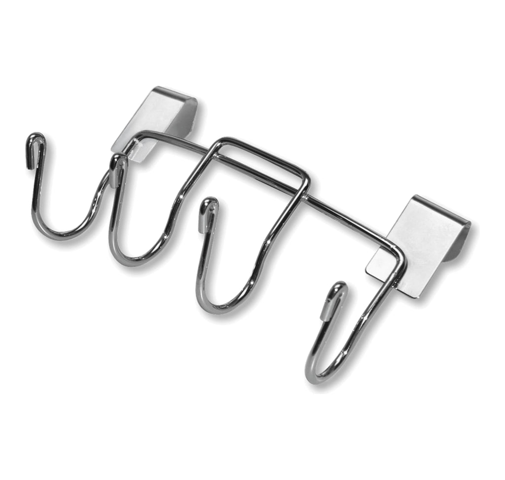 Weber Grill Tool Holder Steel – Heavy‑Duty Plated Tool Hooks for 18.5" & 22.5" Weber Charcoal Grills, Keeps Tools Within Reach, Kettle