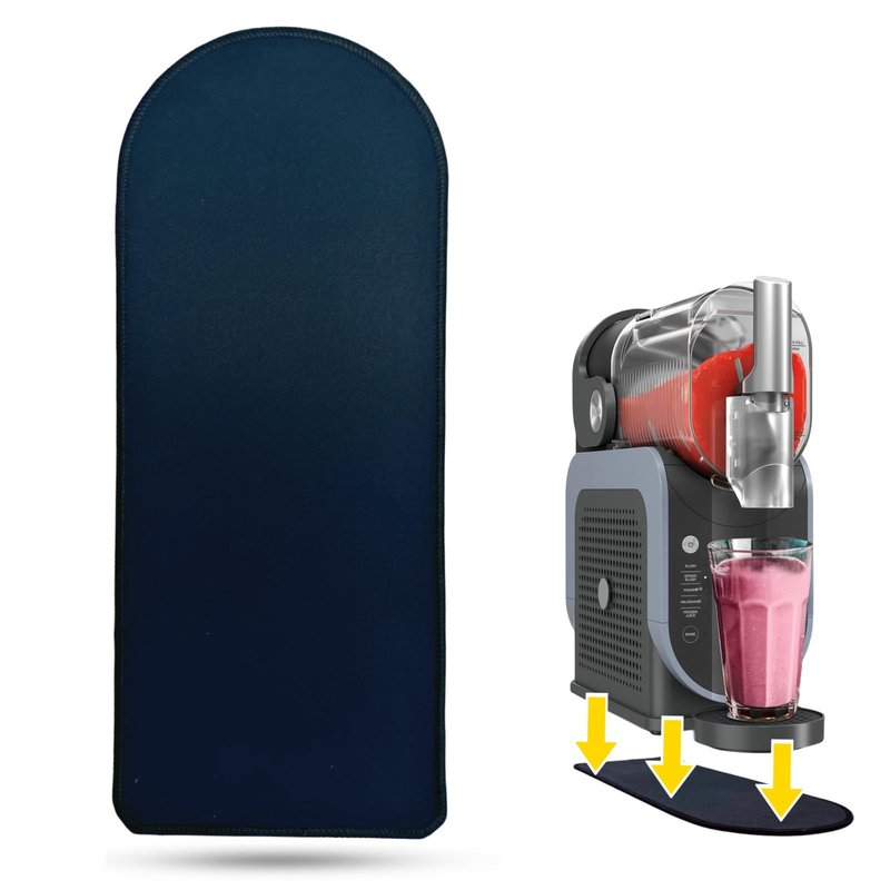 JKCWOTS Sliding Pad Compatible with Ninja Slushie Machine FS301C / FS301 / FS300,slushie machine accessories,Quickly Slide the Frozen Drink Machine on Table