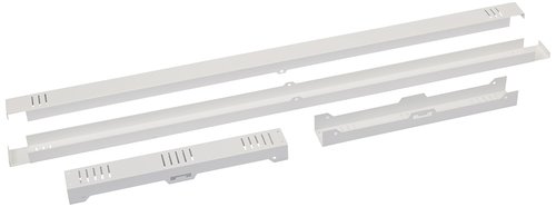 Leviton Structured Media Center Extender Bracket for 420 Series,White, 47612-42B