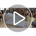 Japanese Floor Futon Mattress - Extra-Thick High-Density Foam Pad, Twin Size