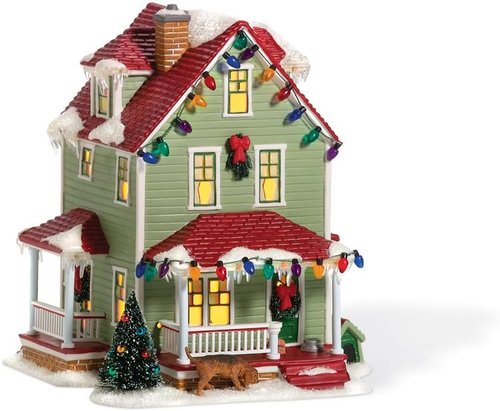 Department 56 Bumpus House Lit Building - Charming Christmas Story Village Decor