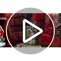 Reindeer 6 Pcs 3 oz Christmas Mini Tumbler Shot Glass with Straw and Lid - Roshtia