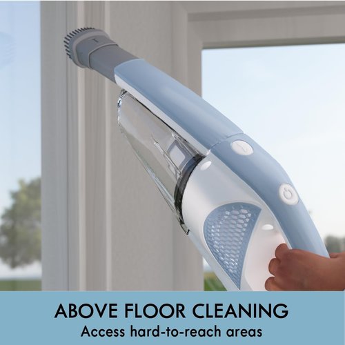 Kenmore DS1020 16V Cordless Stick Vacuum - Lightweight 2-in-1 Handheld with LED Headlight | Ideal for Hardwood, Carpet & Pet Hair