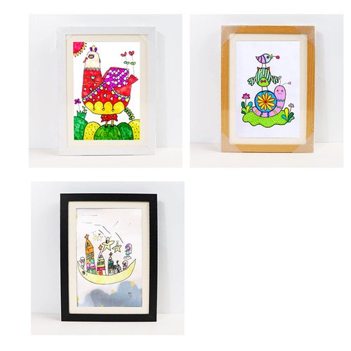 Kids Picture Frame Kids Art Frame Front Opening Kids Artwork Frames Changeable A4 Picture Frame Storage Kids Art Drawing Projects Photos Crafting Show Suspension Frames for Home, Office