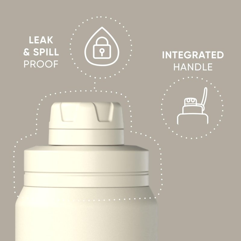 Hydrapeak 26oz Sport Insulated Water Bottle with Chug Lid, Leak & Spill Proof, Keeps Drinks Cold for 24 Hours, Hot for 12 Hours, Premium Stainless Steel Water Bottles (26oz, Navy)
