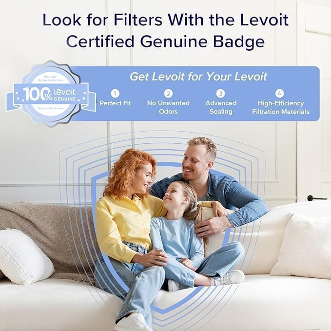 Air Purifier Replacement Filter with HEPA and Activated Carbon