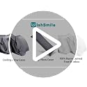 Light Blue Body Pillow Case 20x54 - Keep Cool & Dry