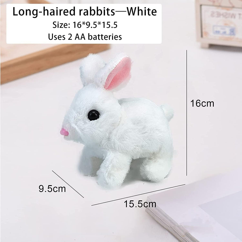 Oprtuisi Bunby - Realistic Bunny Toy with Lifelike Movements & Handmade Design | Perfect Easter Gift (Brown)