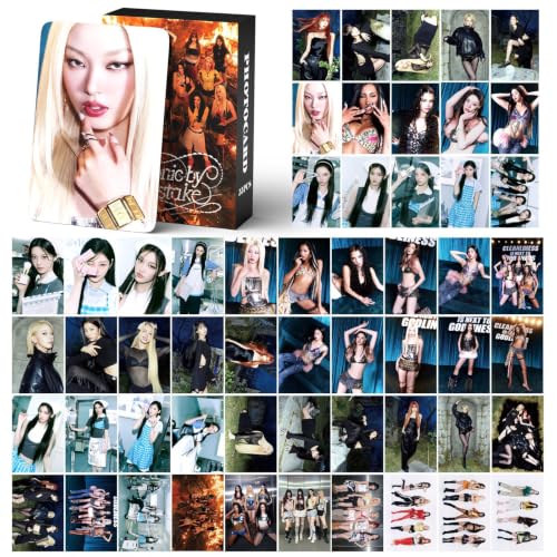55 Pcs Iconic Lomo Photocard Set for Photo Albums and Decor