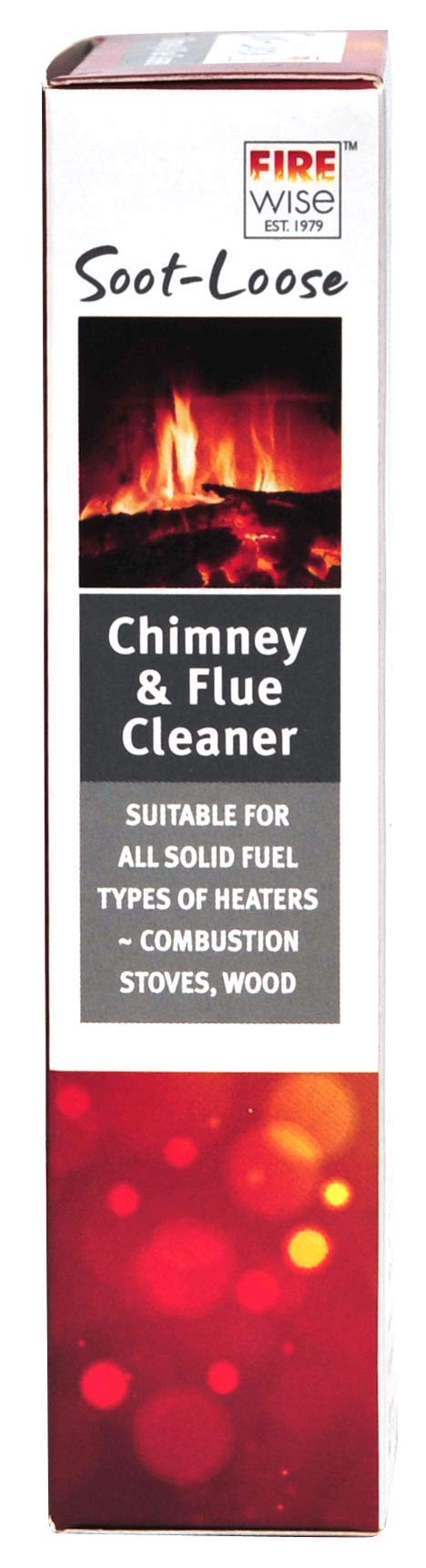 Firewise 18 Treatments Soot-Loose Chimney & Flue Cleaner Dissolves Soot, Tar and Creosote Increases Heater Efficiency, Reduces Smoke Emissions & is Non-Corrosive