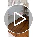 Silicone Floor Squeegee Broom with 59" Long Handle for Water & Pet Hair