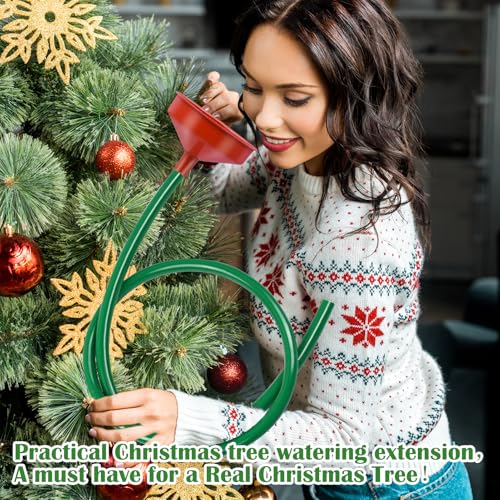 Christmas Tree Watering System with 5.5-Inch Wide Funnel & 5ft Hose