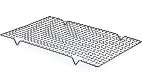 5-Piece Stainless Steel Cooling Rack - 10" x 16" Oven-Safe Metal Wire Rack for Baking & Grilling