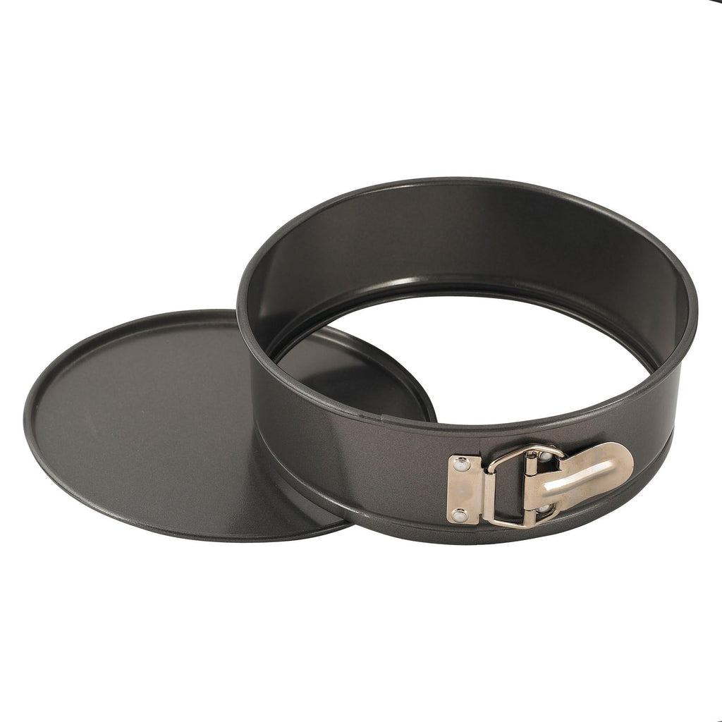 WINCO Springform Pan with Detachable Bottom, 8-Inch, Aluminized Steel,Black