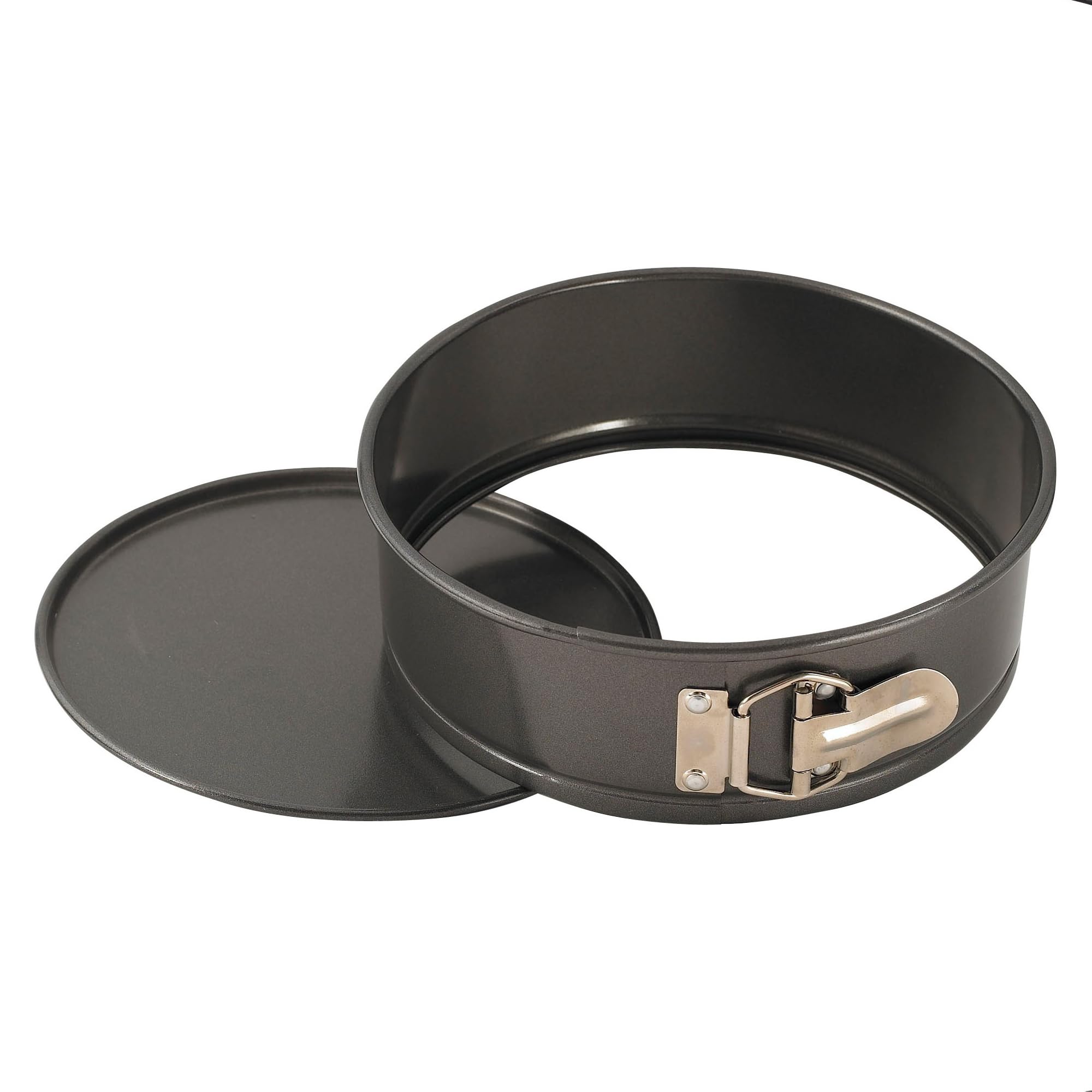 WINCO Springform Pan with Detachable Bottom, 8-Inch, Aluminized Steel,Black