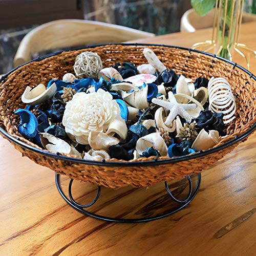 Ocean Scented Seashell Potpourri with Fragrance Oil - Coastal Vase Filler