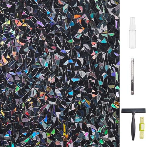 Blackout Window Privacy Film with Installation Kit - 17.5" x 78.7"