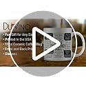 Funny Dad Coffee Mug - Wrap Around Dad Jokes Gift for Fathers Birthday