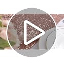 12x72 Inch Rose Gold Sequin Table Runner - 6 Pack for Party & Wedding Decor