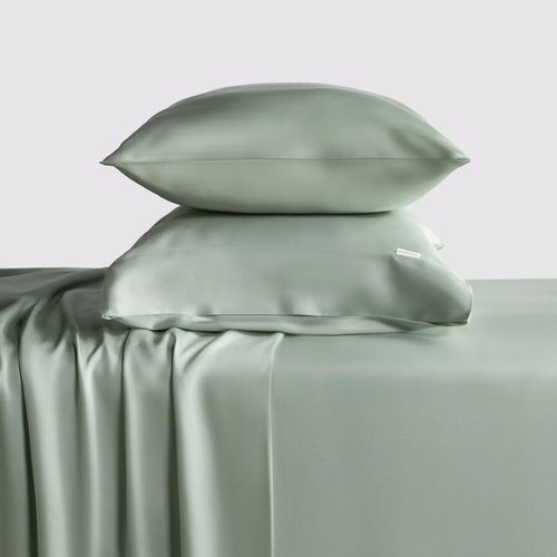 100% Tencel Lyocell 4-Piece Bed Sheet Set – Ultra Soft Silky, Cooling & Moisture-Wicking, Perfect for Hot Sleepers, All Season (Mint Green, King)